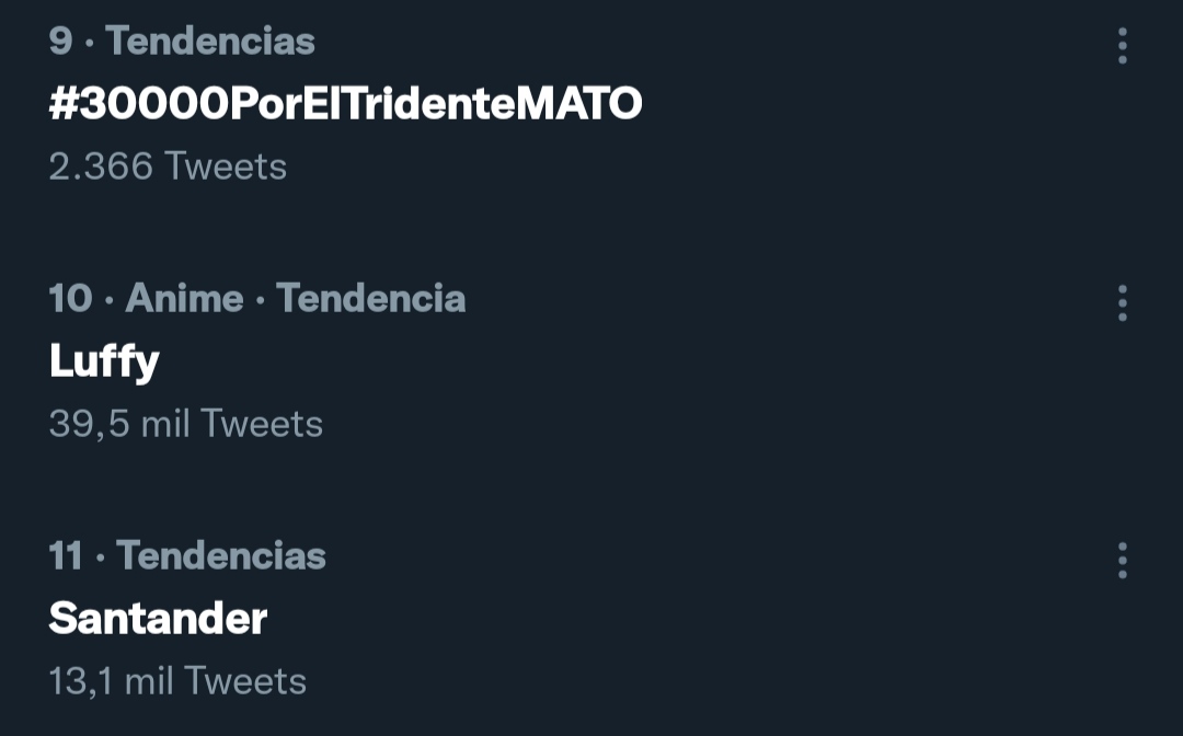 Luffy es trending topic