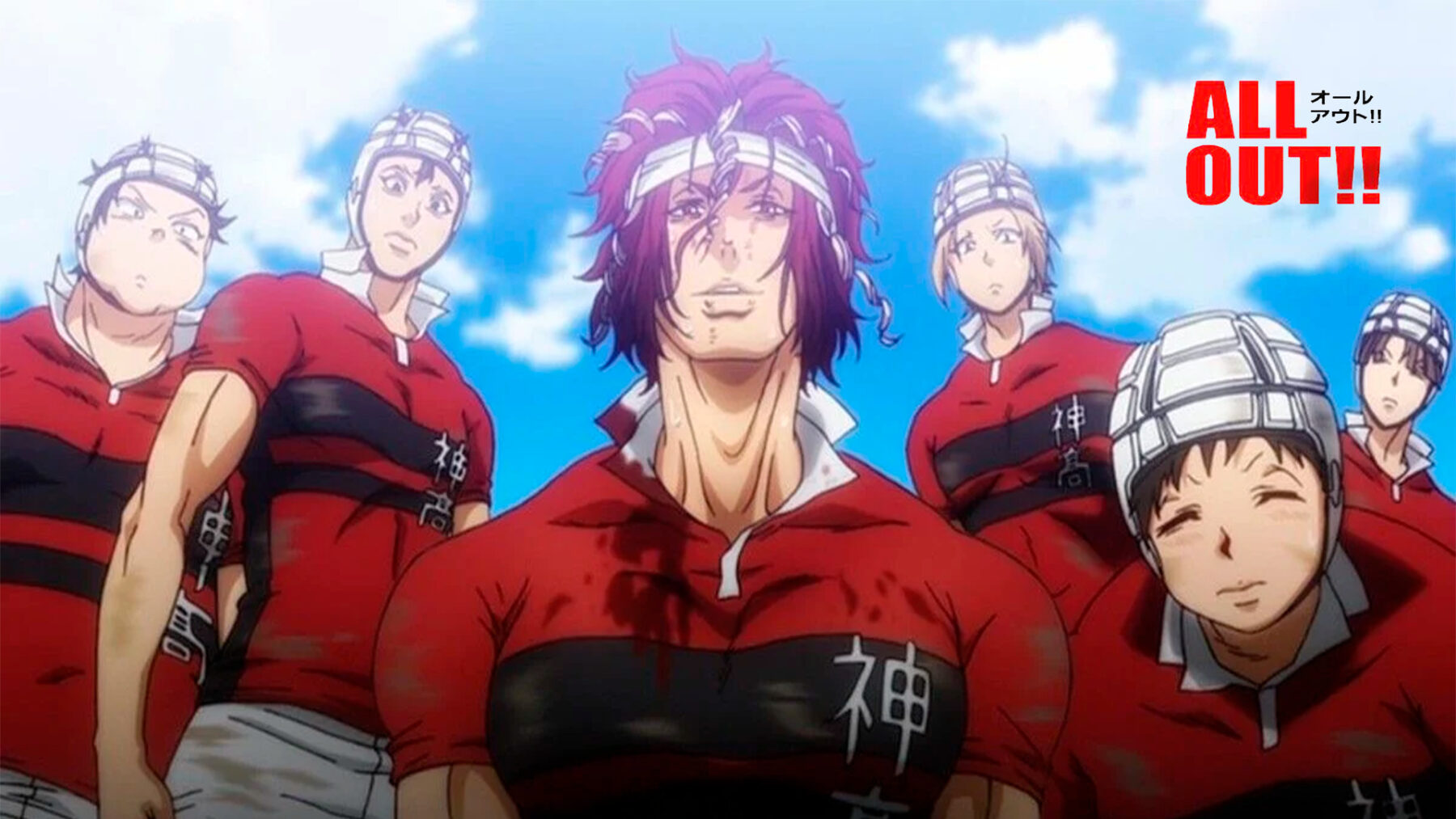 all out serie anime de rugby all out