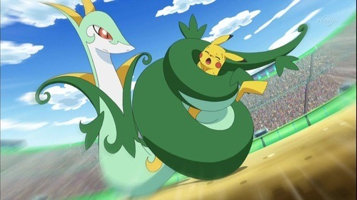pikachu vs serperior