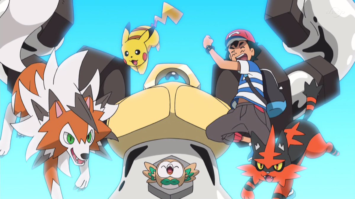 equipo alola equipo de ash en alola