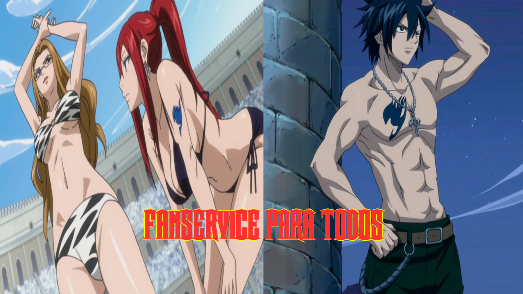 fairy tail fanservice fairy tail fanservice
