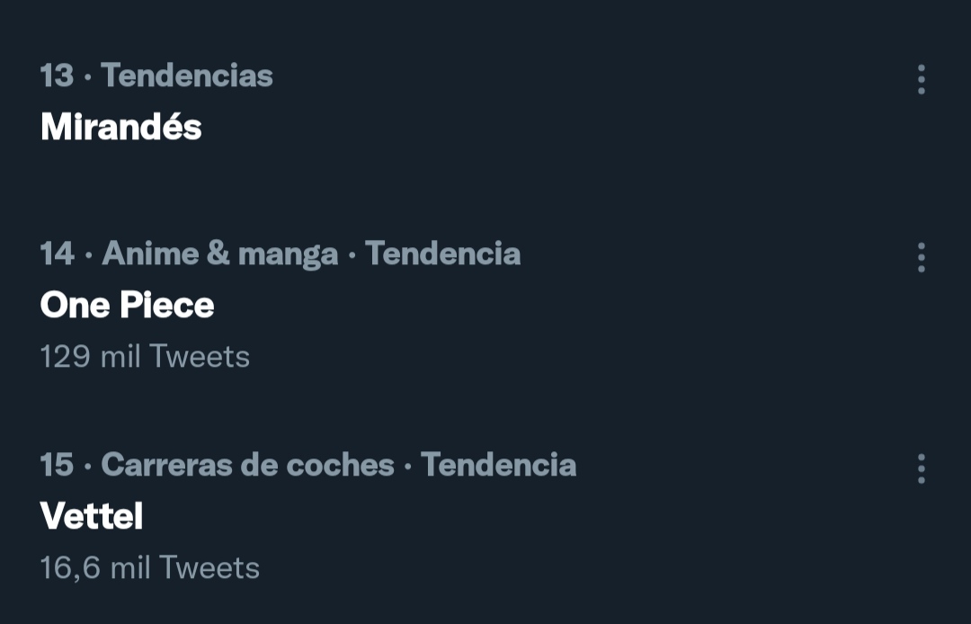 one piece trending topic español