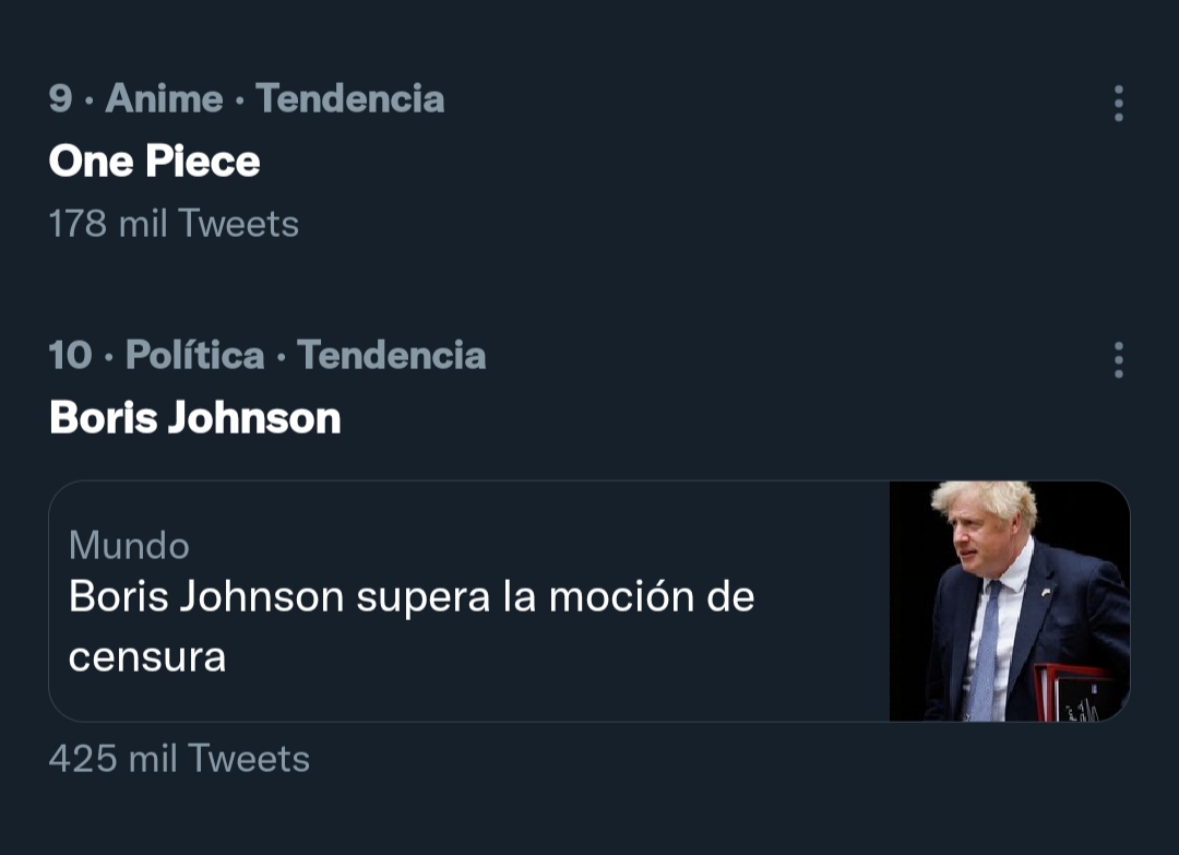 one piece trending topic españa