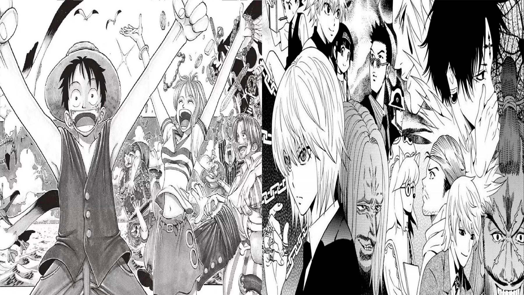 one piece y hunter x hunter manga de one piece y hunter x hunter