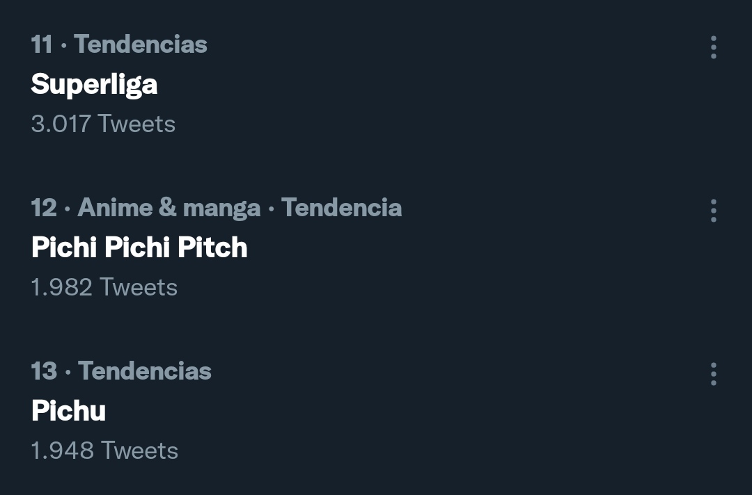 pichi pichi pitch trending topic