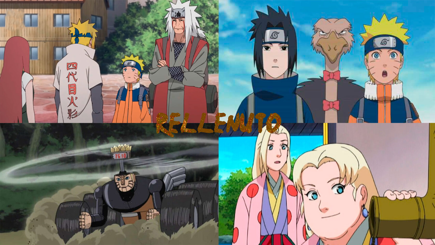 Relleno en Naruto: los capítulos que NO debes ver de la serie