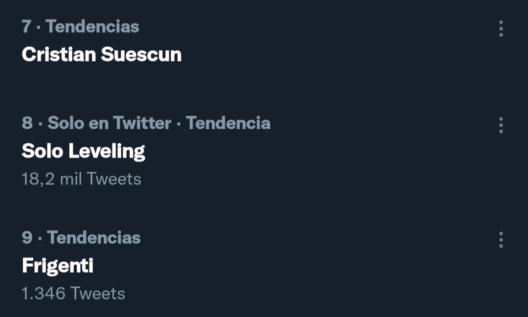 solo leveling trending topic